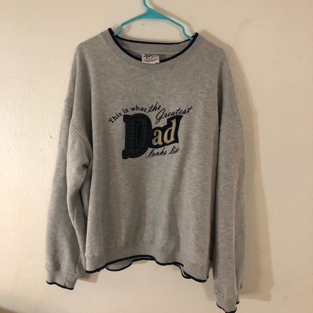 greatest dad sweatshirt